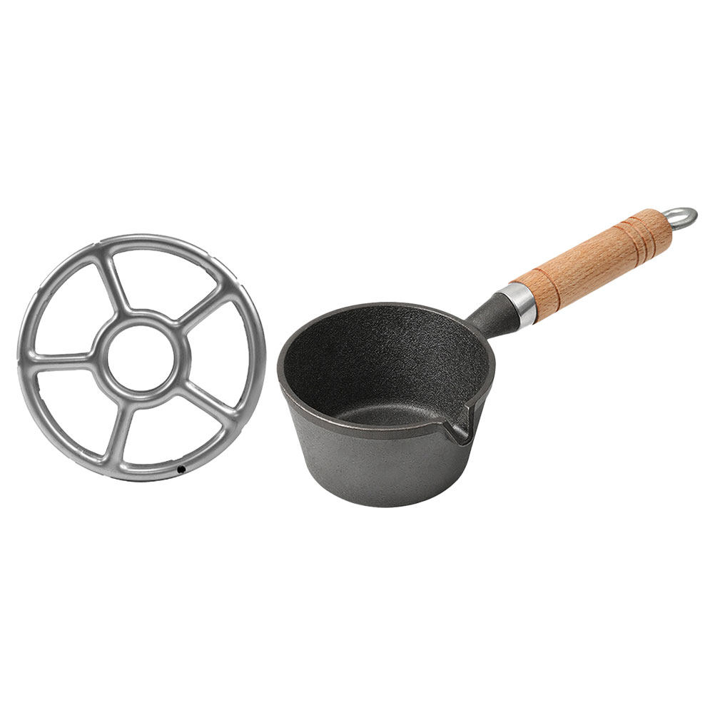 Camping Cooking Top - Mini gietijzeren eierpan in kookpanstijl voor