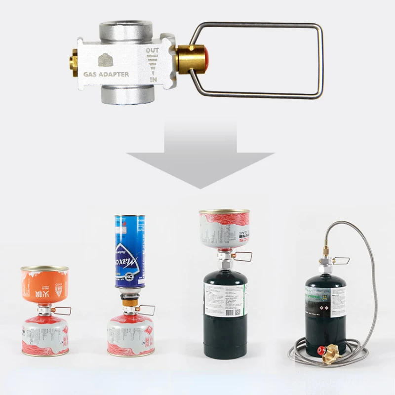 Camping Cooking Gazebo - Outdoor Kampeerkachel Tank Gas Navulling Adapter