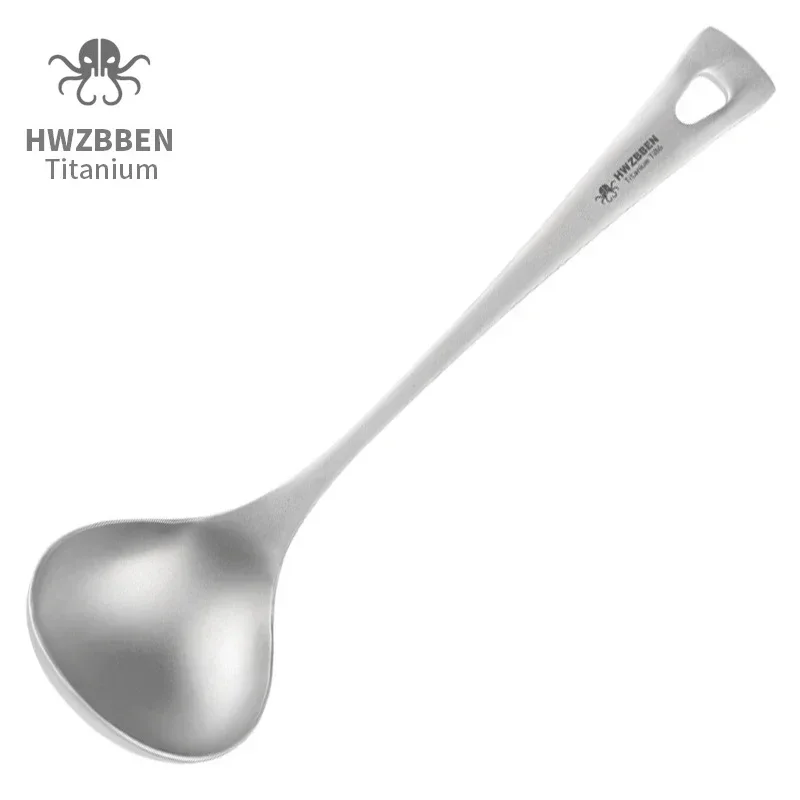 Camping Cooking Ware - Hwzbben Buiten Titanium Soep Lepels Met