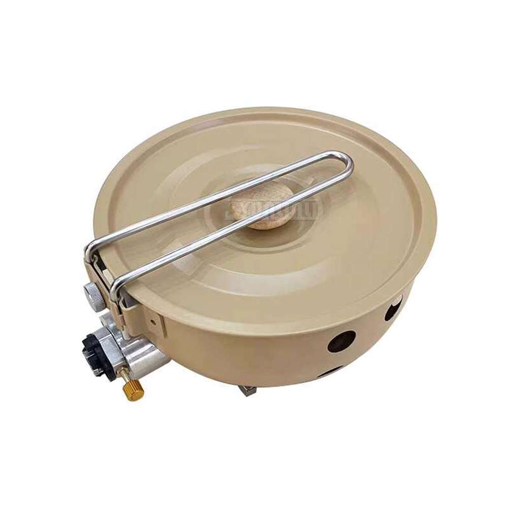 Camping Cooking One Pot - Draagbare cassette-kachel voor buiten, alles-in-één pot,