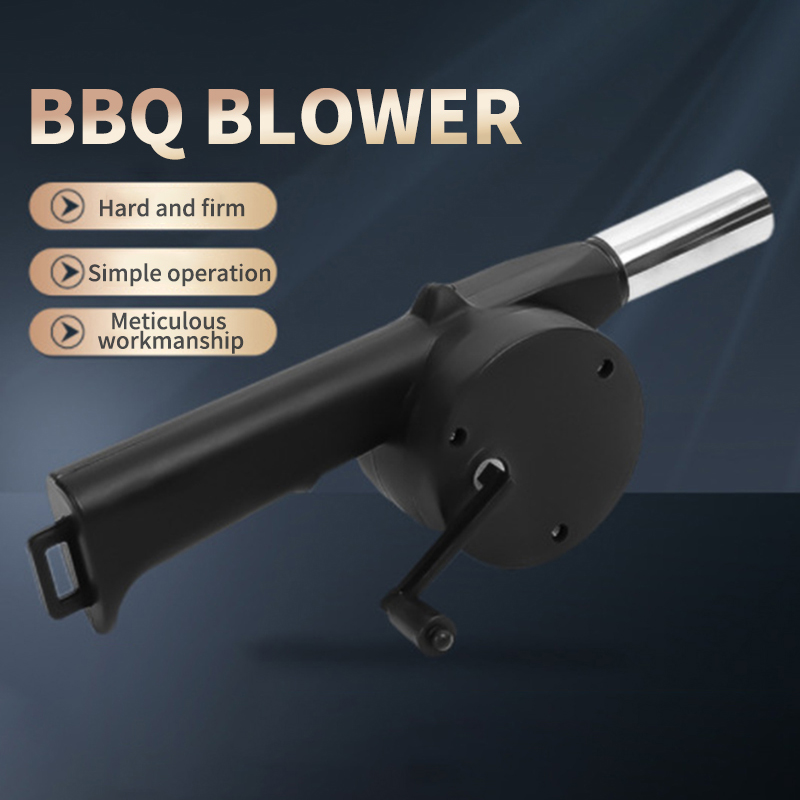 Camping Cooking Meat - BBQ-ventilator Luchtblazer Snelle vuurstarter Draagbare handmatige