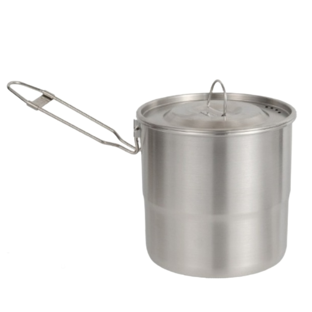 Camping Cooking Set Compact - Draagbare 3L roestvrijstalen kookpot 304 kwaliteit