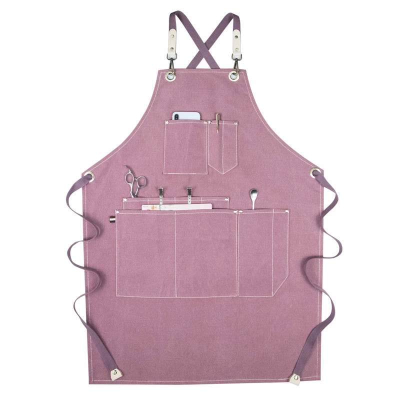 Camping Cooking Apron - Schort Fabriek Verkoop Roze Unisex Werkkleding