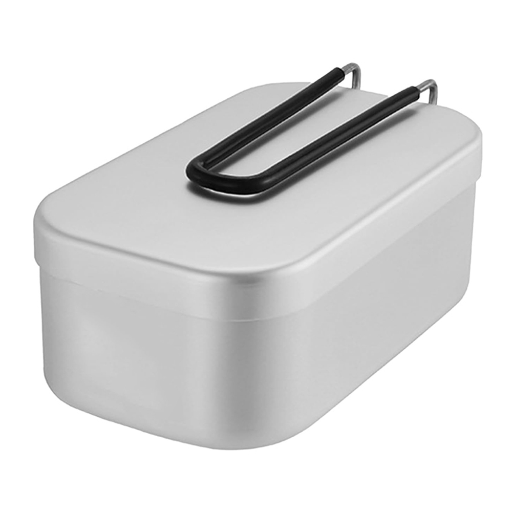 Camping Outdoor Cooking Set - 800ML Aluminium Lunchboxen Outdoor Camping Kookgerei