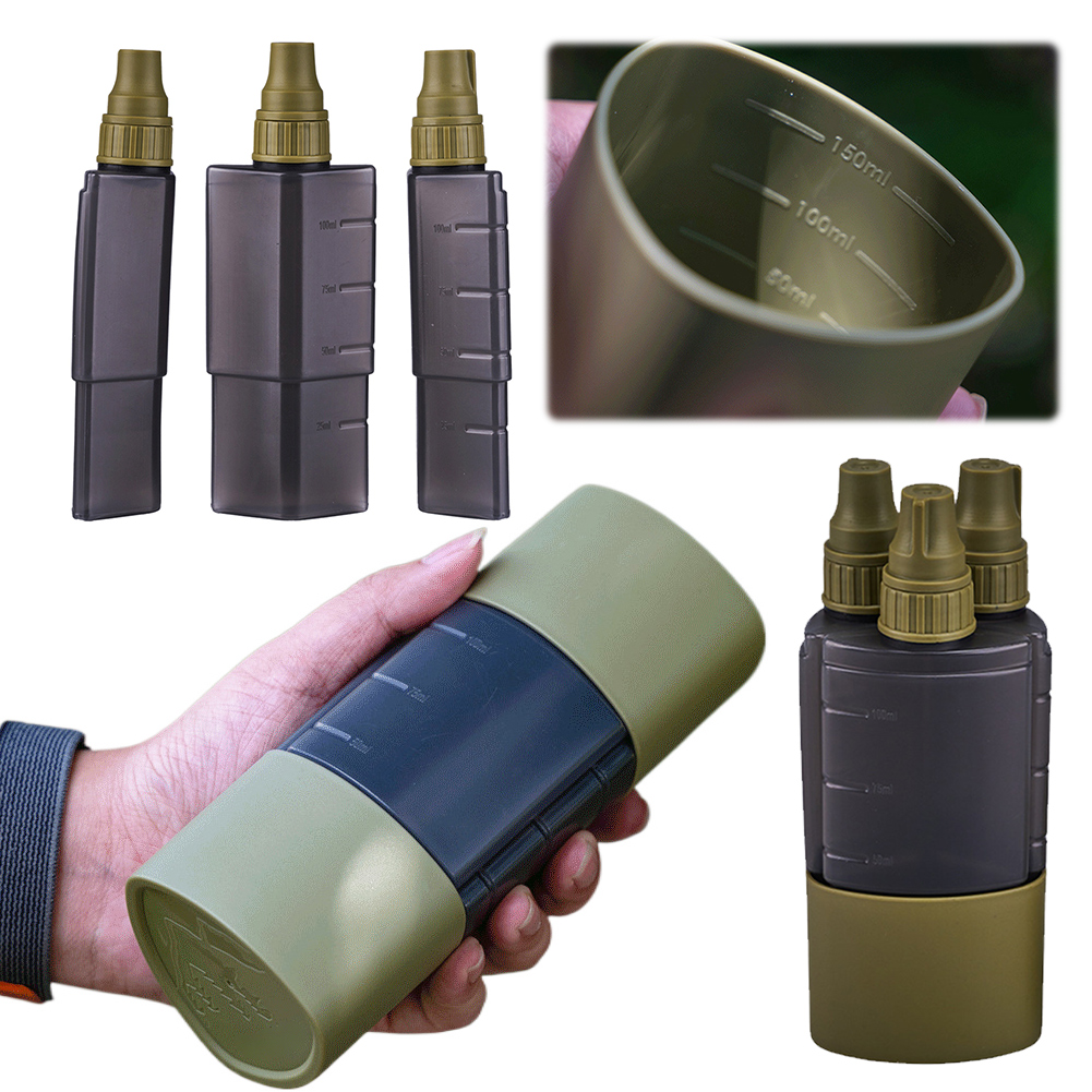 Camping Cooking Accessories Set - 3-in-1 Outdoor Camping Kruidendispenser Fles BBQ