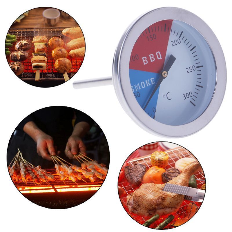 Meat Thermometer Camp - Roestvrijstalen Bbq Grill Thermometer Meet Sensor