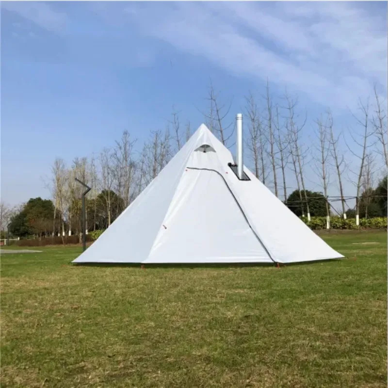 Camping Cooking Top - Kampeergebruik Daktent met schoorsteenriem om te