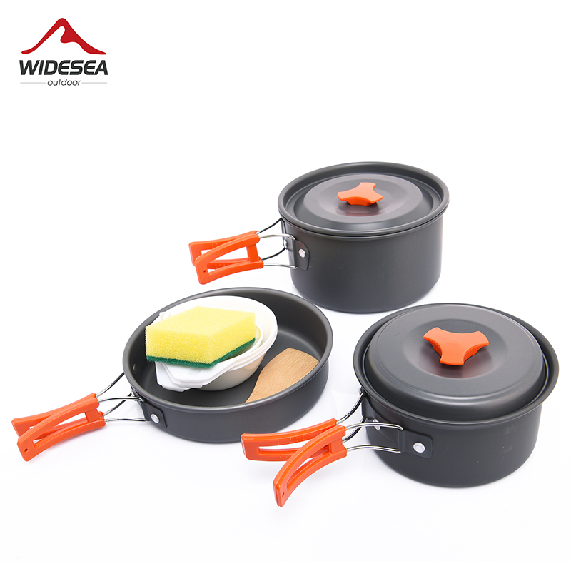 Camping Cooking Accessories Set - Widea Camping Outdoor Kookgerei Servies Serviesgoed