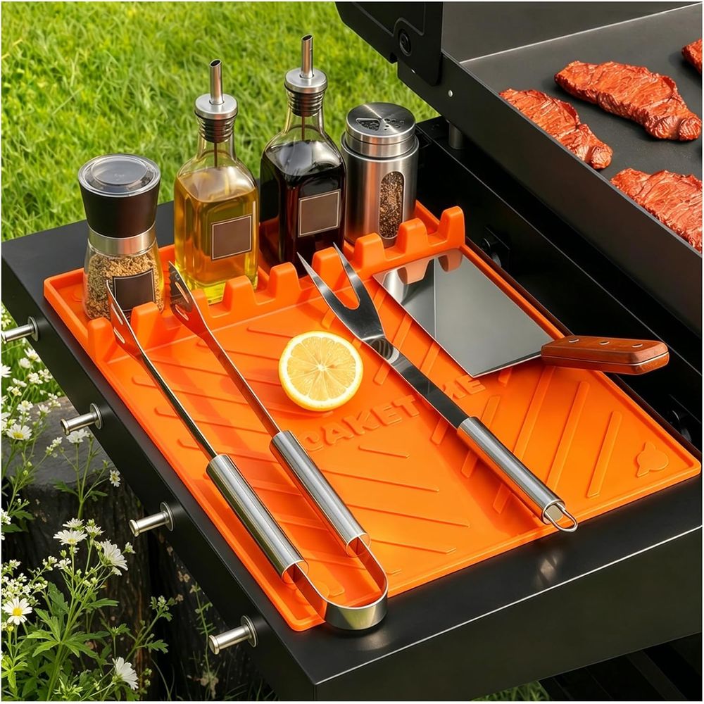 Camping Cooking Accessories - Siliconen grillmatten of accessoires voor grillplaten
