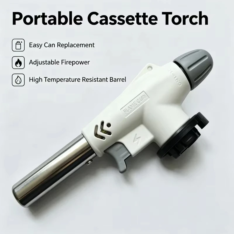 Camping Cooking Flame - Automatische lasbrander op butaan, gasbrander voor