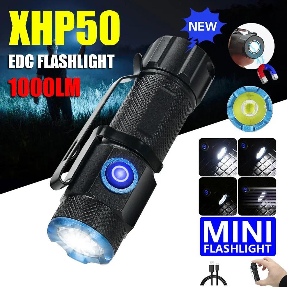 Camping Cooking Fish - 20W Super Bright P50 LED-zaklamp Mini