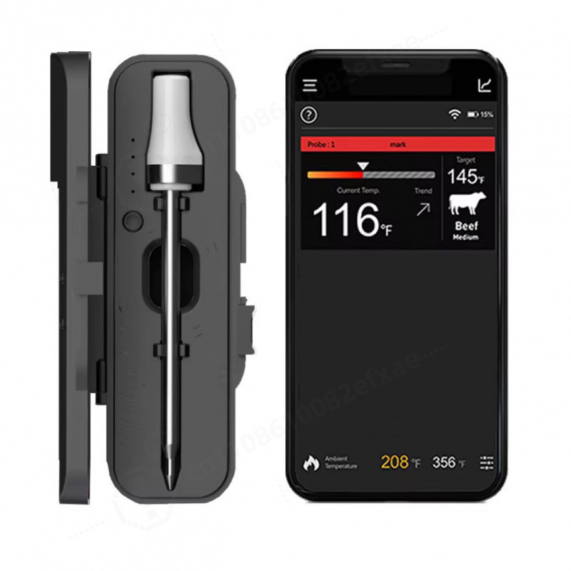 Meat Thermometer Camp - Draadloze Bluetooth Smart Meat Probe SUS304