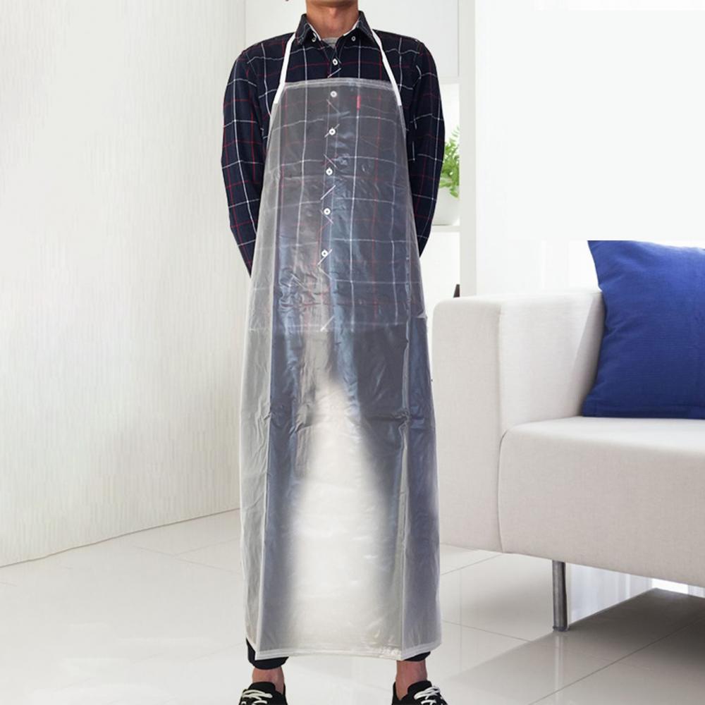 Camping Cooking Apron - Schort Waterdichte Transparant Clear Pvc Schort