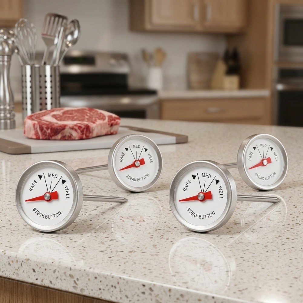 4-delige draagbare vleesthermo - Meat Thermometer Camp recensie en prijs