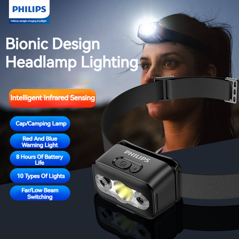 Philips LED-koplamp Sensorkop  - Camping Cooking Fish recensie en prijs