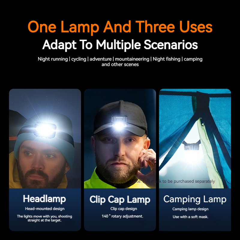 Philips LED-koplamp Sensorkop  - Camping Cooking Fish recensie en prijs