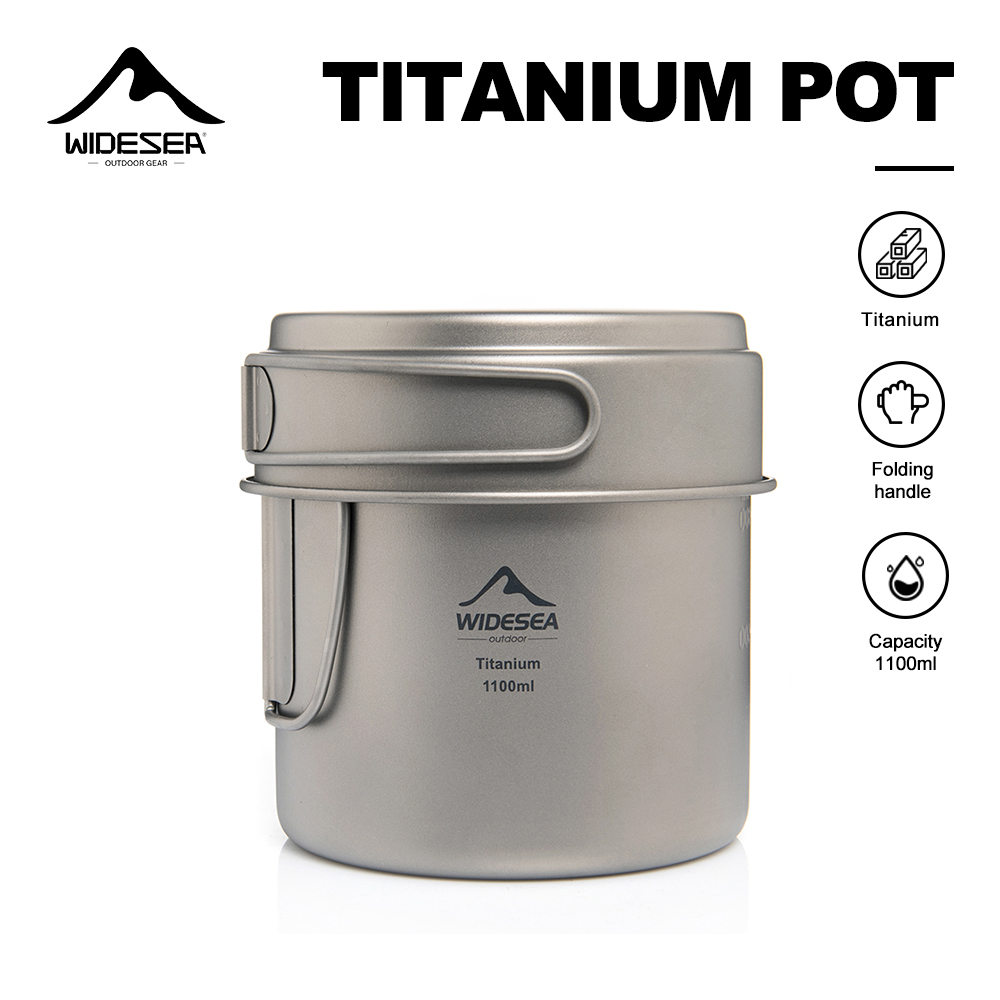Widesea Ultralight Titanium Ca - Mess Kit Titanium recensie en prijs