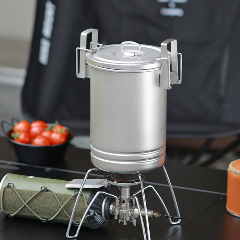 Outdoor Cooking Steamer Pot, C - Camping Cooking One Pot recensie en prijs