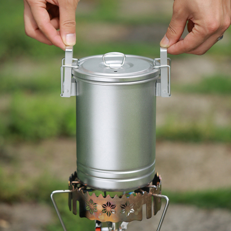 Outdoor Cooking Steamer Pot, C - Camping Cooking One Pot recensie en prijs