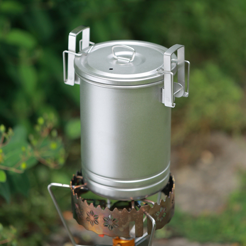 Outdoor Cooking Steamer Pot, C - Camping Cooking One Pot recensie en prijs