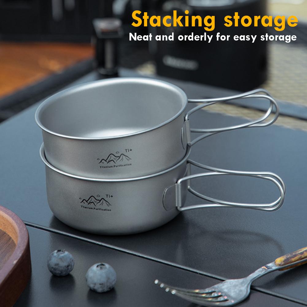 Outdoor picknick titanium kook - Camping Cooking One Pot recensie en prijs
