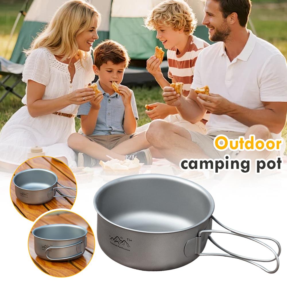 Outdoor picknick titanium kook - Camping Cooking One Pot recensie en prijs