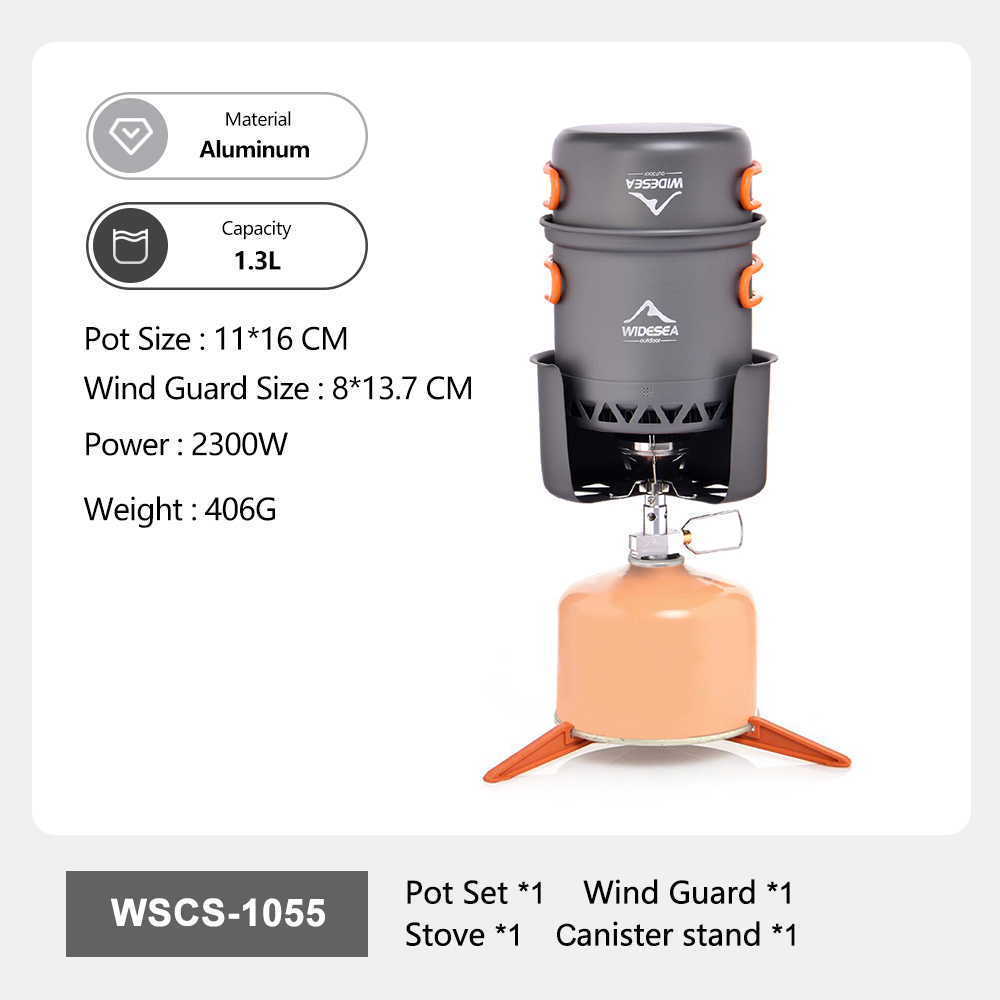 Widesea Draagbare Camping Kach - Camping Cooking One Pot recensie en prijs