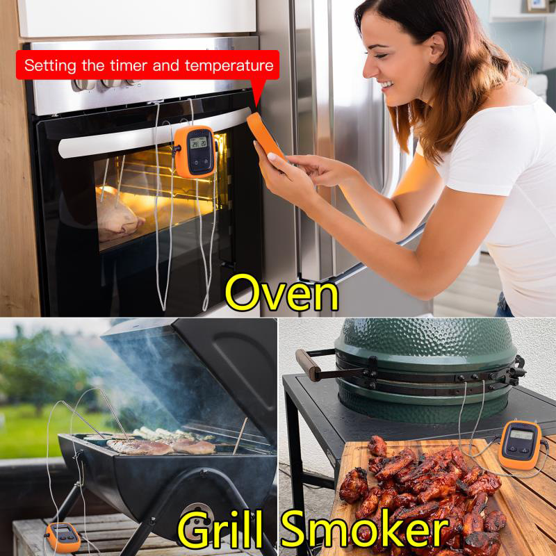 Nieuwe draadloze digitale keuk - Meat Thermometer Camp recensie en prijs