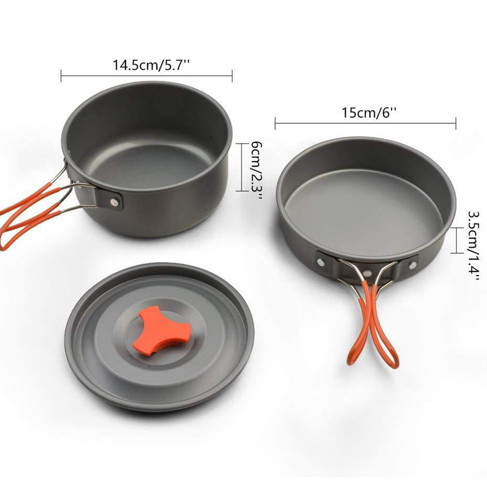1 Set Outdoor Kookset Draagbar - Camping Cooking Materials recensie en prijs