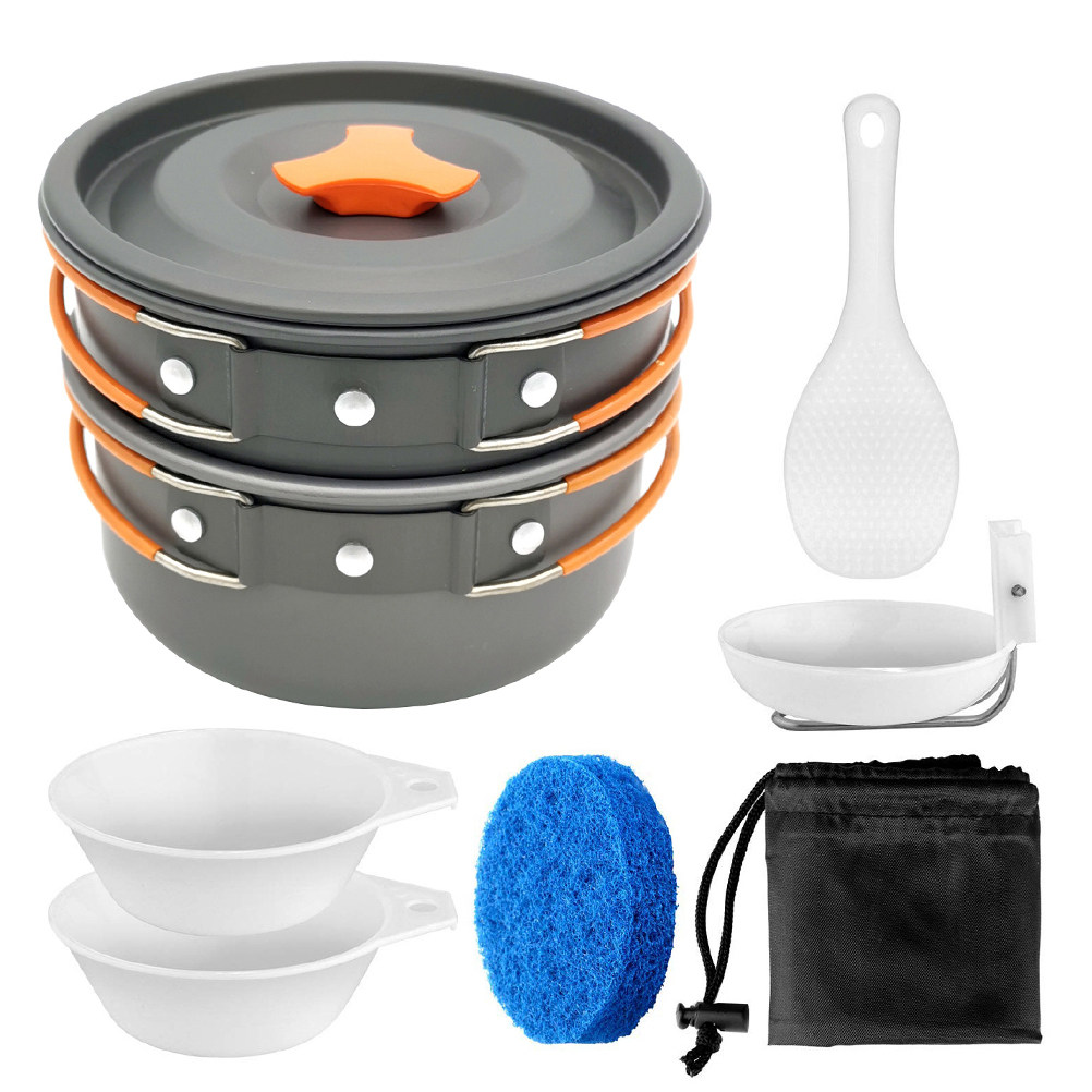 1 Set Outdoor Kookset Draagbar - Camping Cooking Materials recensie en prijs