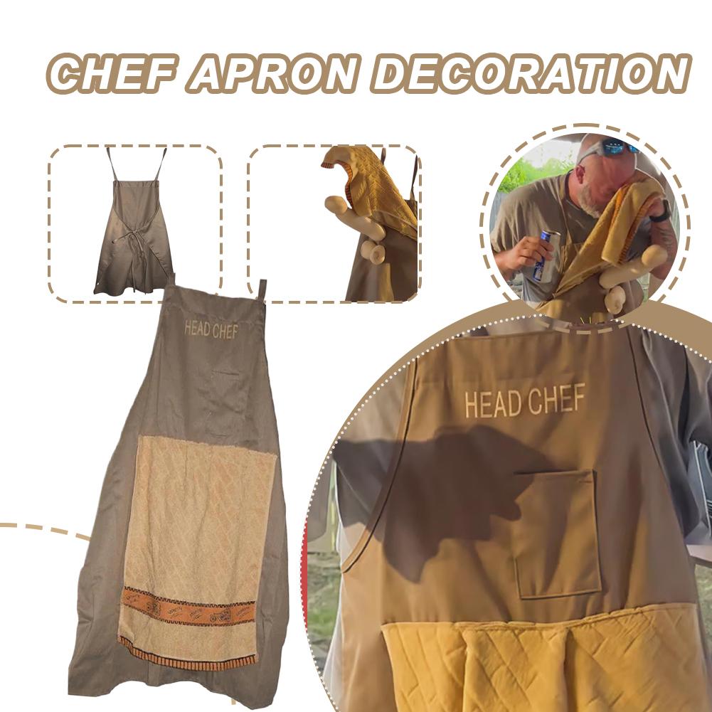 Creatieve grap met zakken: che - Camping Cooking Apron recensie en prijs