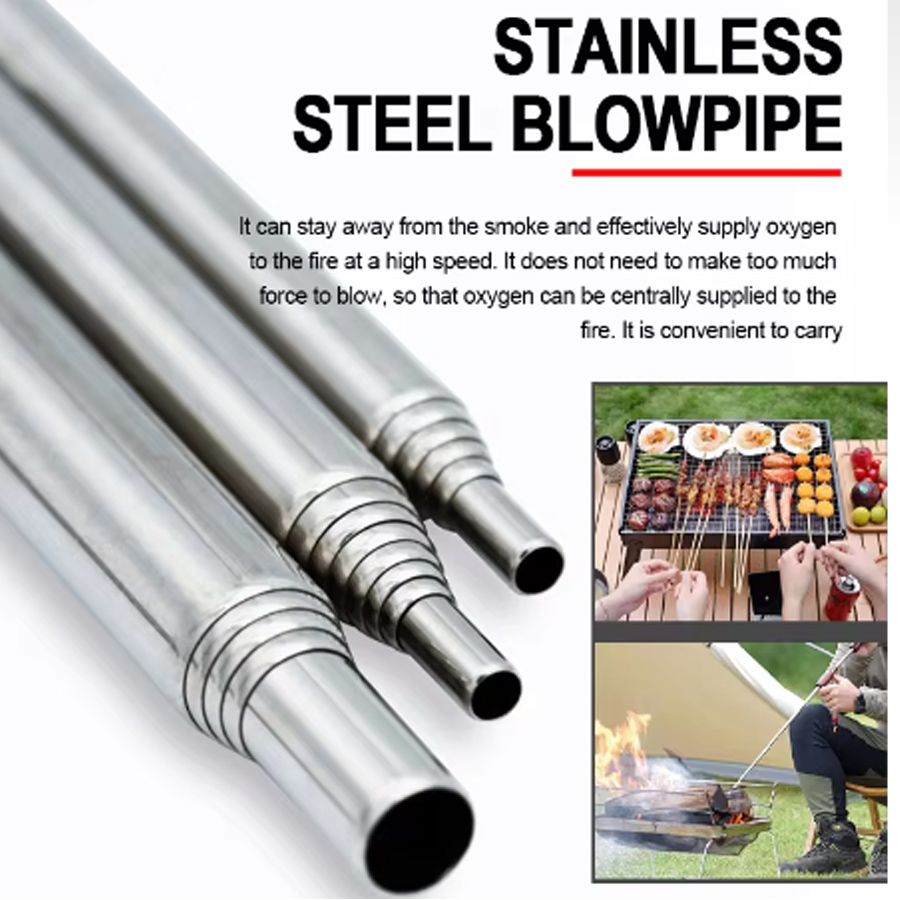 Roestvrijstalen blaaspijp Zakb - Camping Cooking Ware recensie en prijs