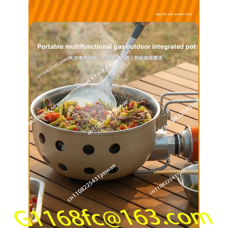 Draagbare buitenkaartkachel vo - Camping Cooking One Pot recensie en prijs