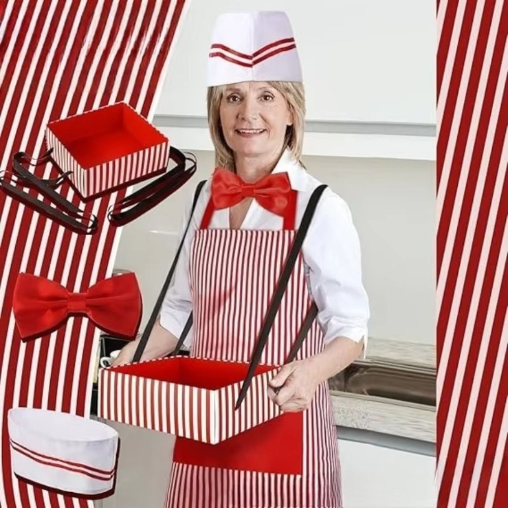 Carnavals Circus Ober Cosplay  - Camping Cooking Apron recensie en prijs