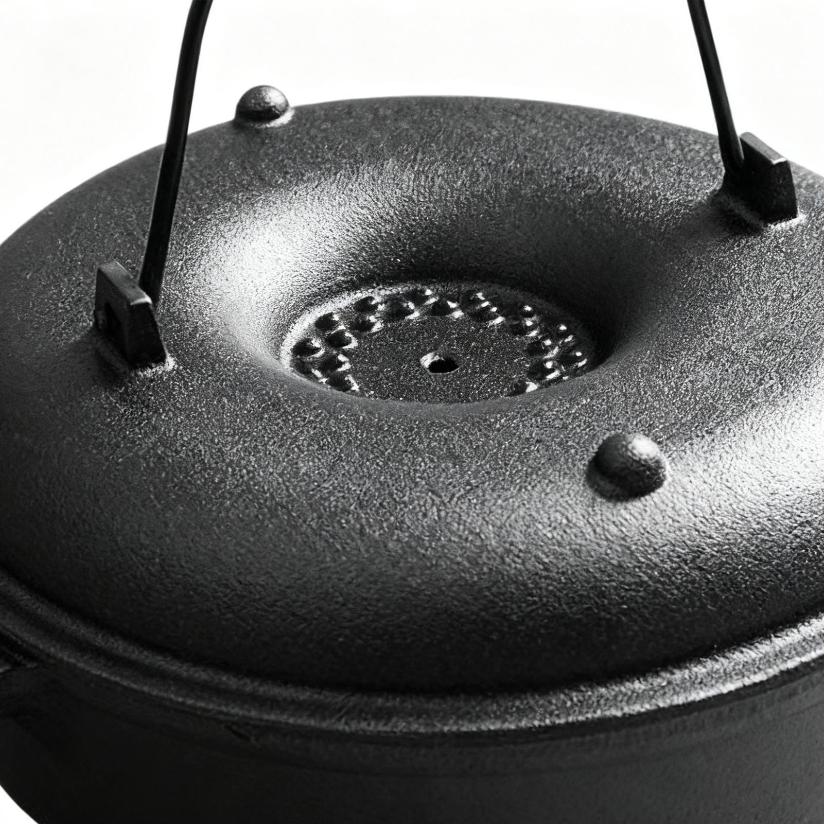 Ketelpot voor koken Antiaanbak - Camping Cooking Cast Iron recensie en prijs