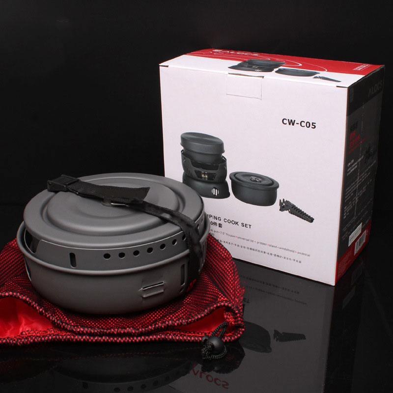 Kookset voor 2-4 personen 10-d - Camping Cooking Materials recensie en prijs
