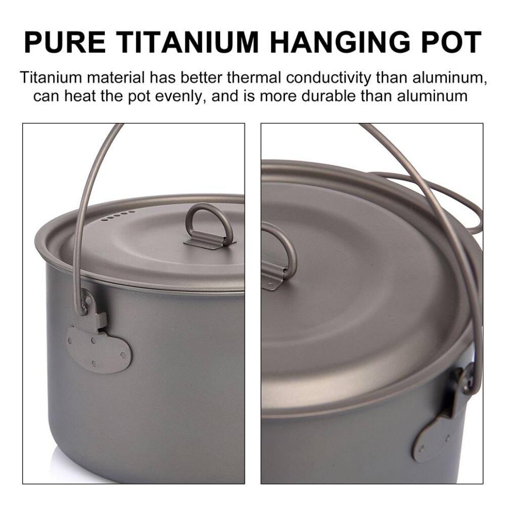Widesea Camping Tafelgerei Tit - Mess Kit Titanium recensie en prijs