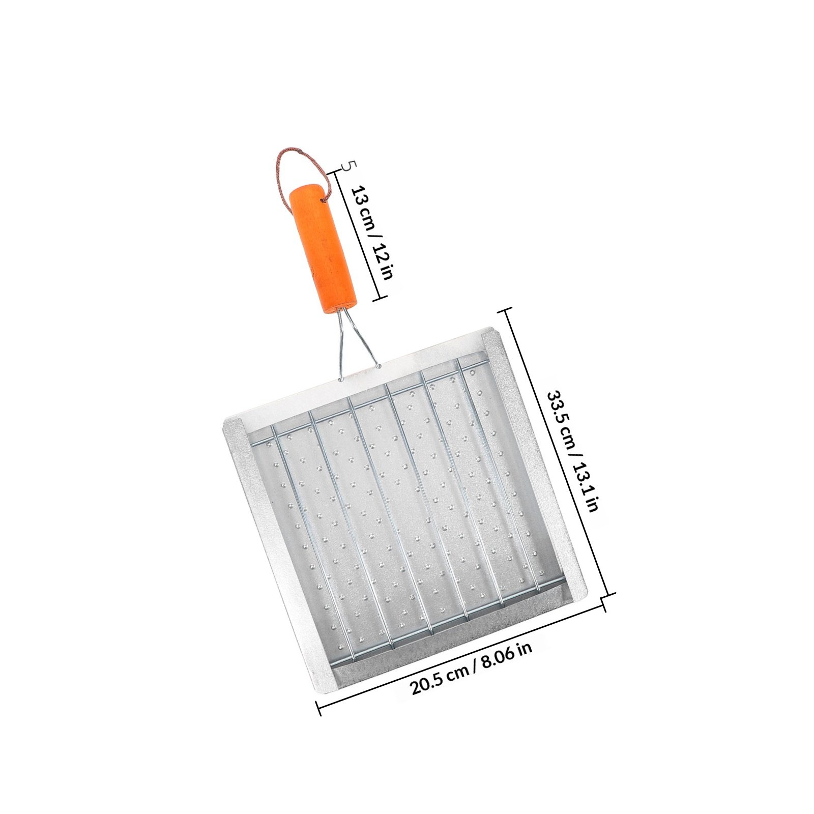 Draagbaar vierkant houten broo - Camping Cooking Top recensie en prijs