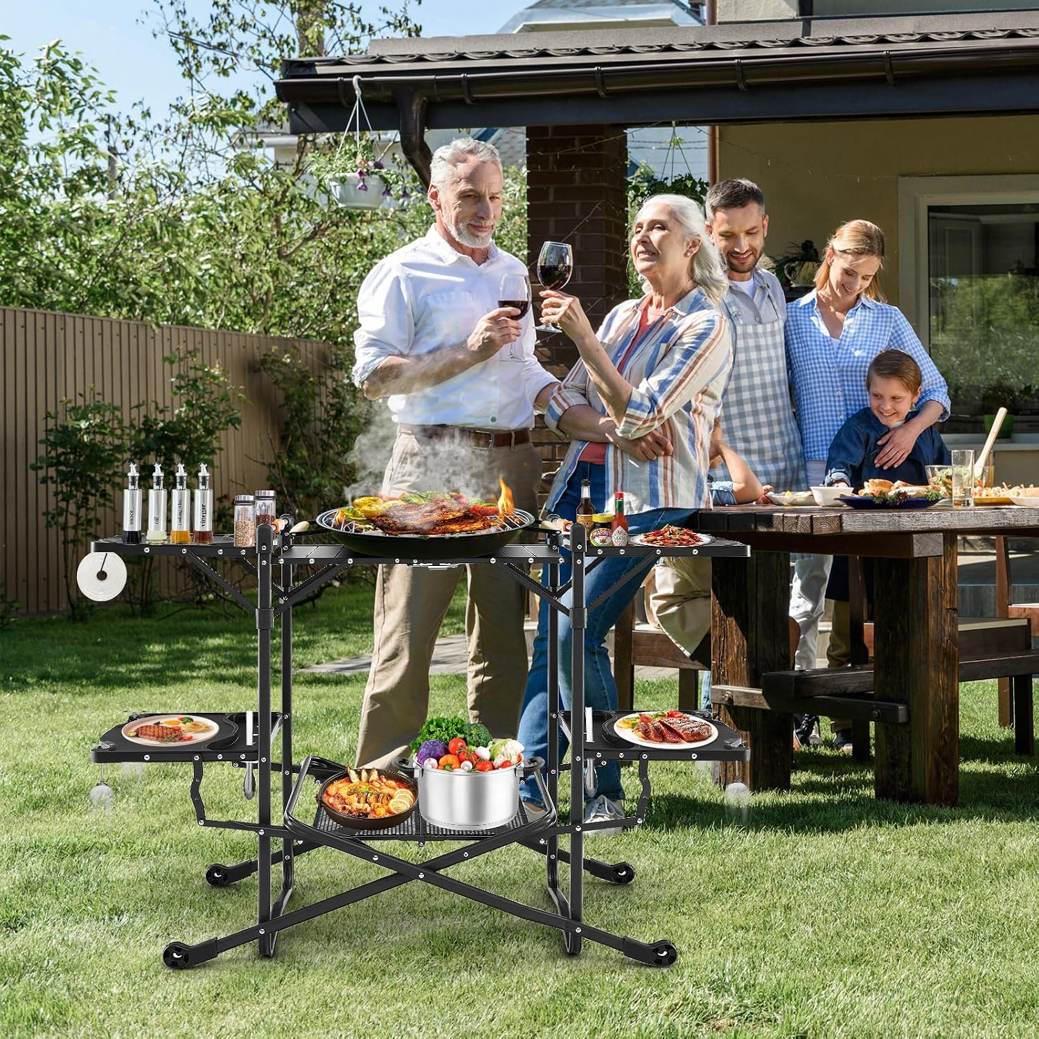 Draagbare opvouwbare kooktafel - Camping Cooking Top recensie en prijs