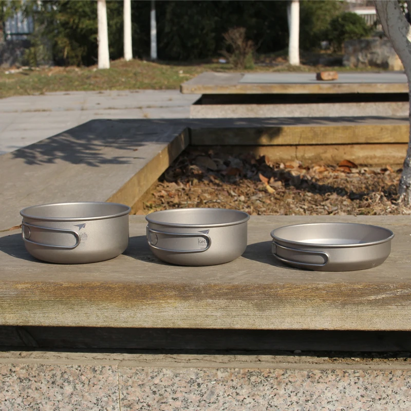 Keith 3PCS Titanium Kookgerei  - Camping Outdoor Cooking Set recensie en prijs