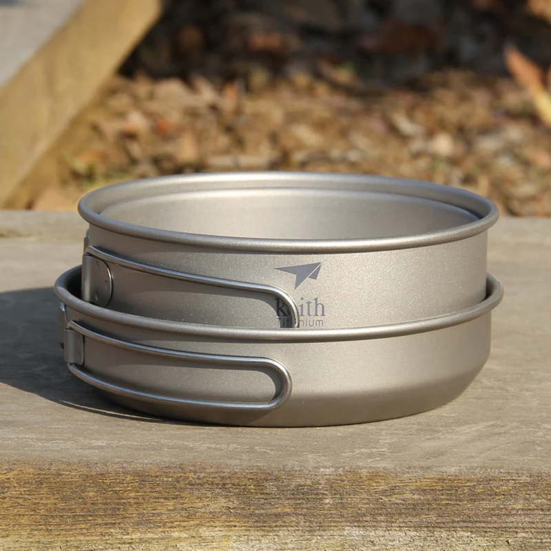 Keith 3PCS Titanium Kookgerei  - Camping Outdoor Cooking Set recensie en prijs