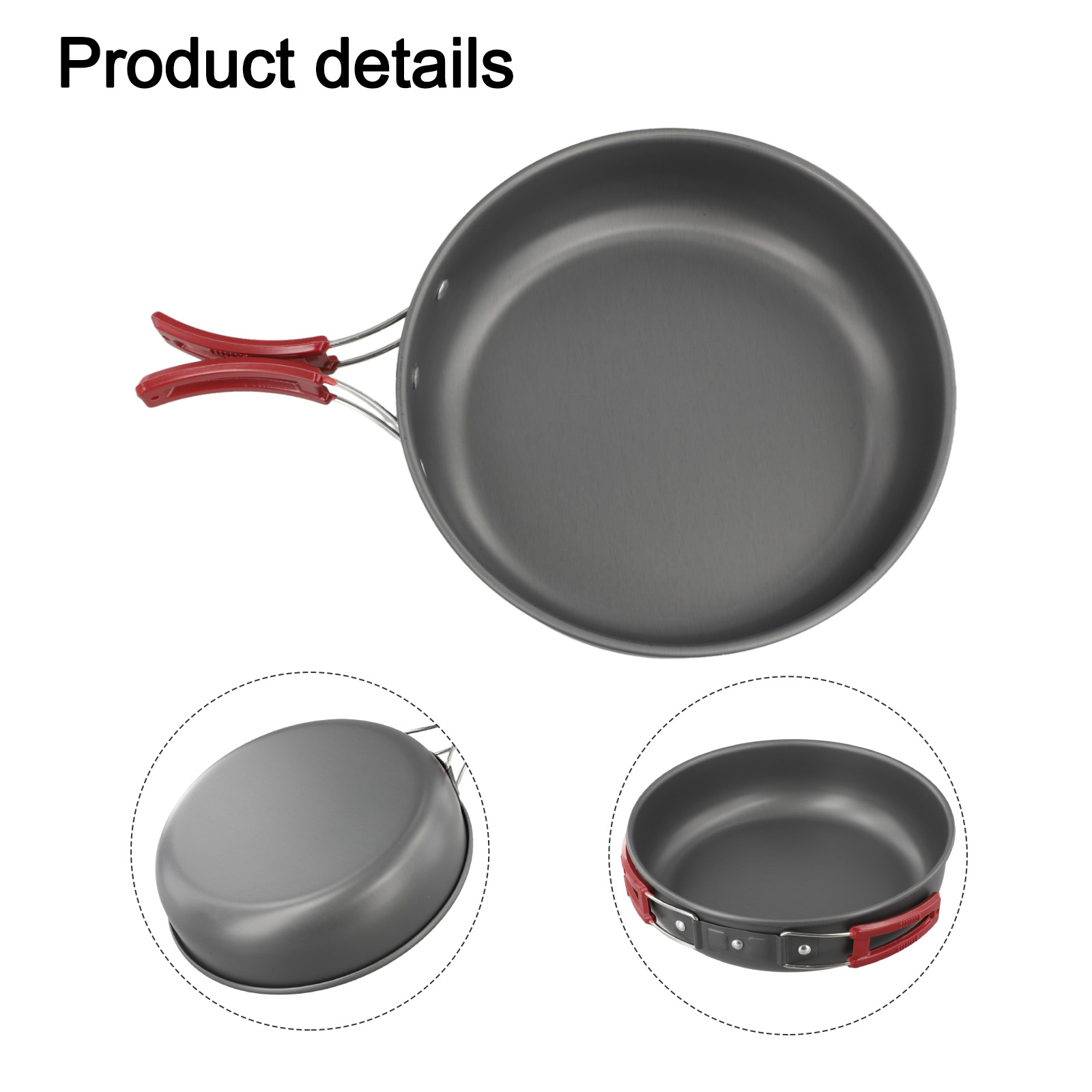 Kamperen Koken Rode handgreep  - Camping Cooking Materials recensie en prijs