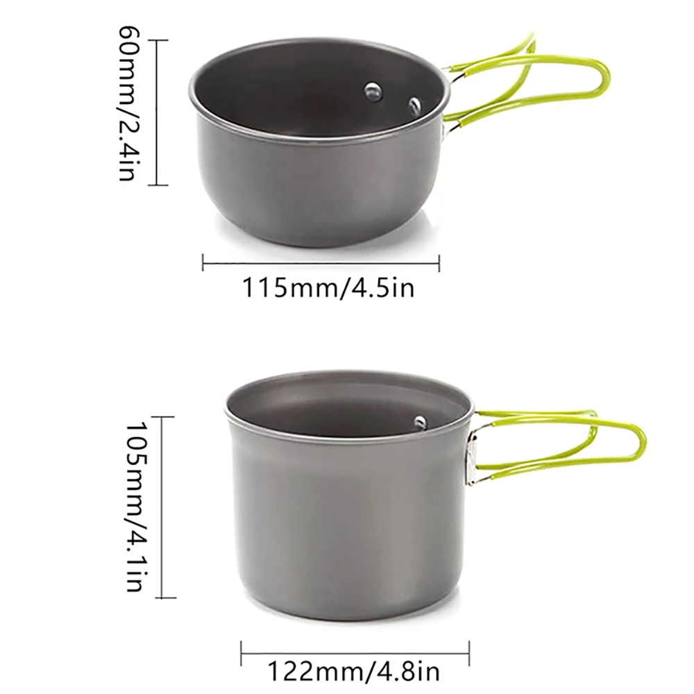 Outdoor kookgerei, campingkook - Camping Cooking Materials recensie en prijs