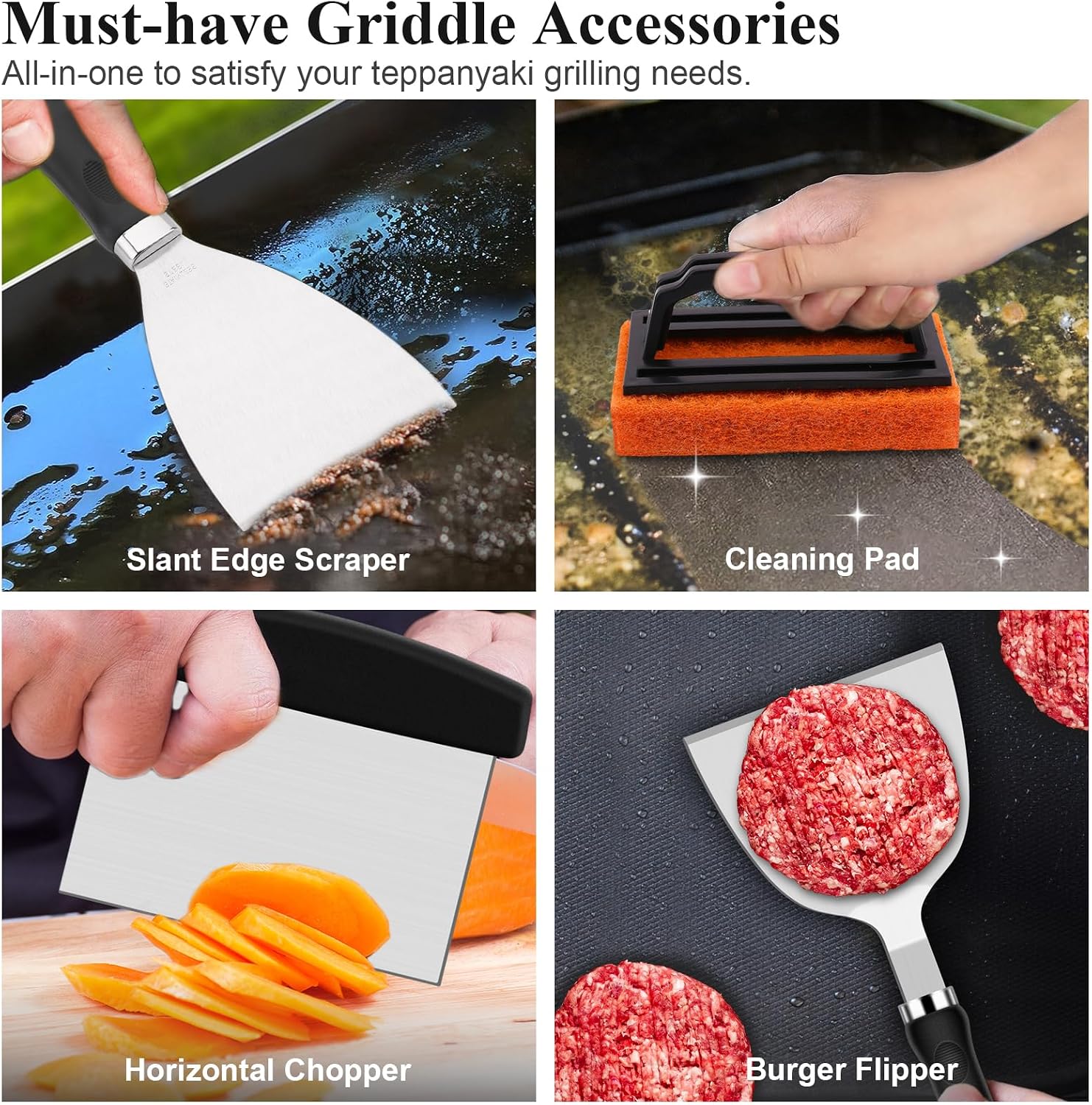 27-delige set platte grillacce - Camping Cooking Top recensie en prijs
