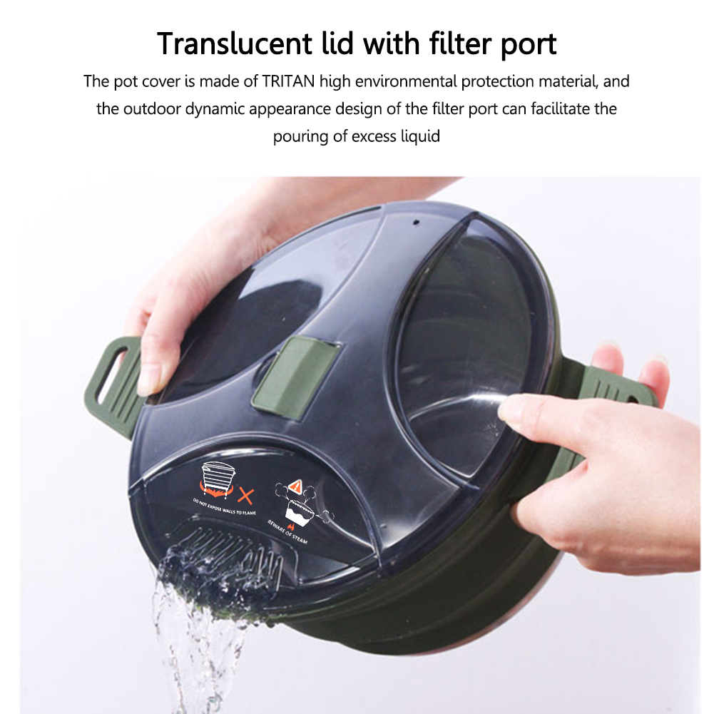 2.5l siliconen opvouwbare wate - Camping Cooking Ware recensie en prijs