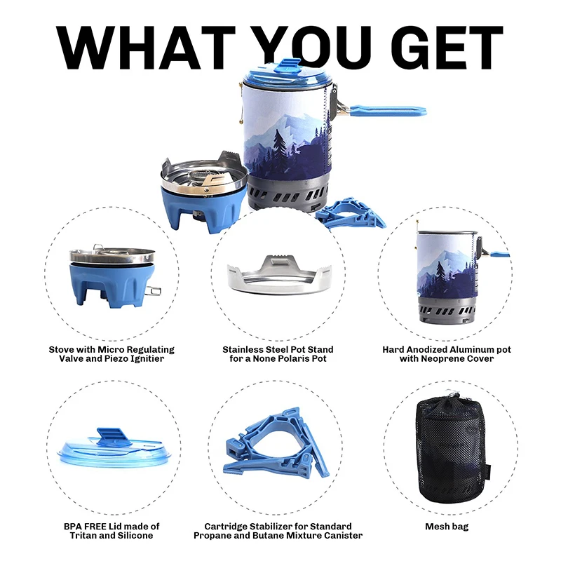 Fire Maple X1 X2 X3 X5 Outdoor - Camping Cooking One Pot recensie en prijs