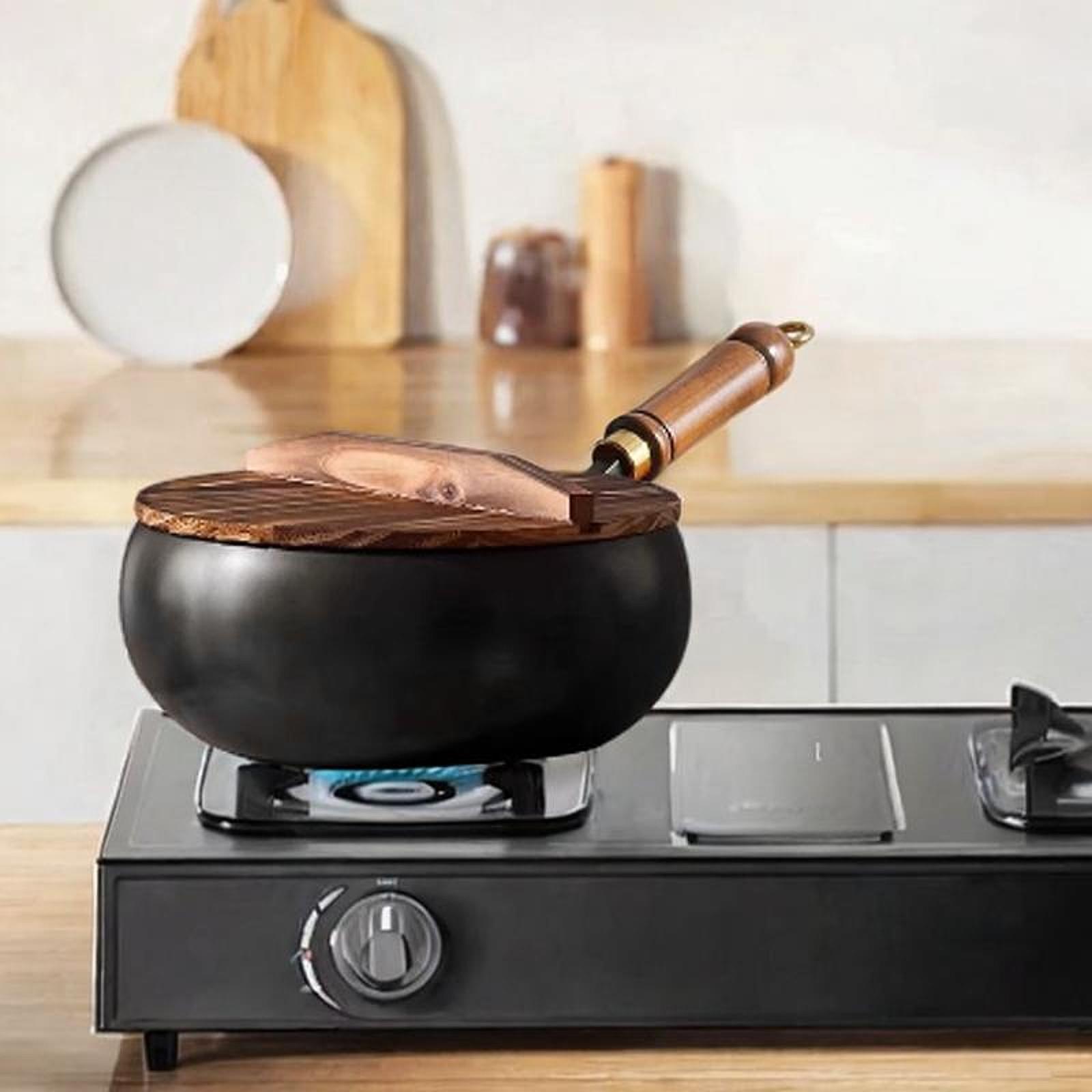 Niet-gecoate wok Chinese wok H - Camping Cooking Cast Iron recensie en prijs