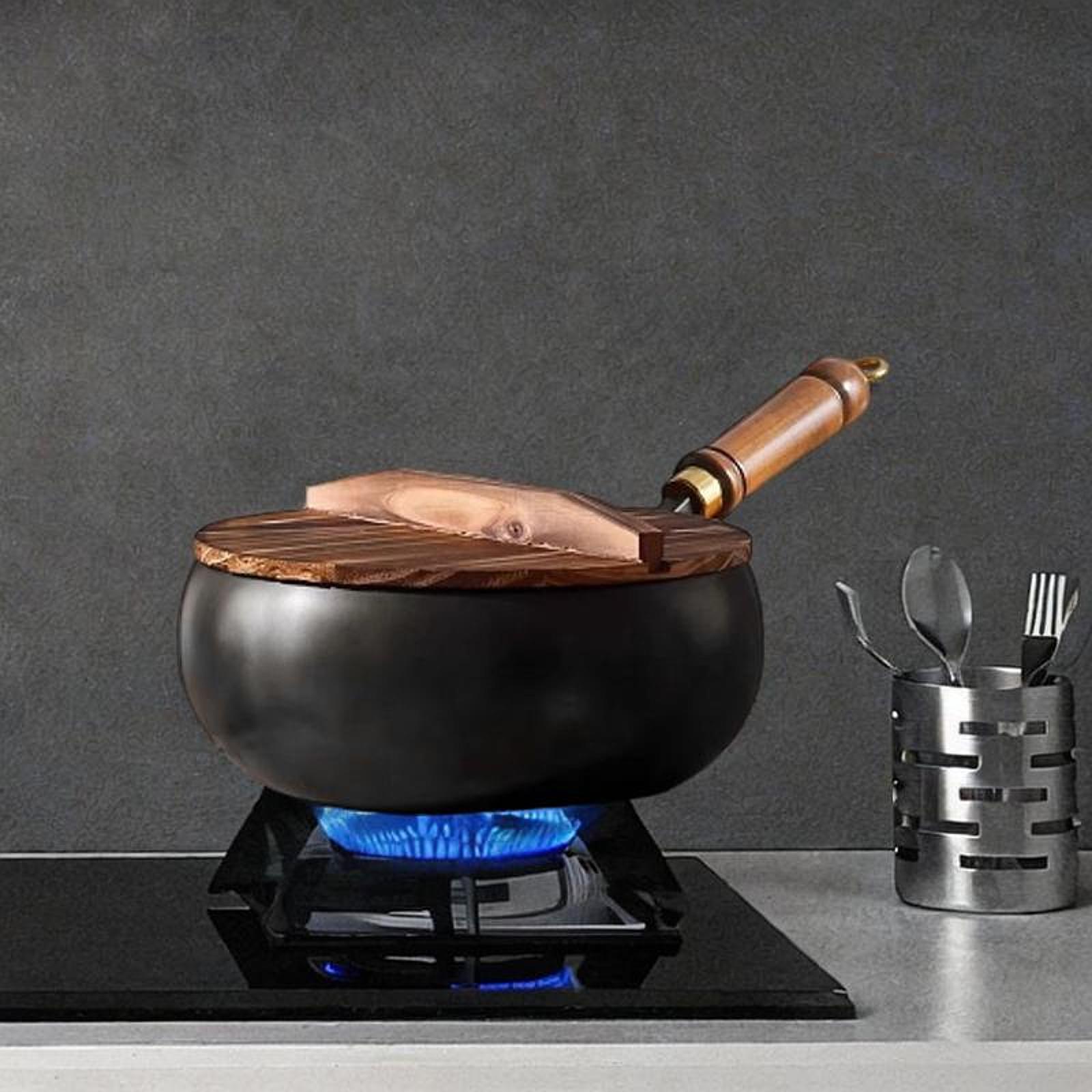Niet-gecoate wok Chinese wok H - Camping Cooking Cast Iron recensie en prijs