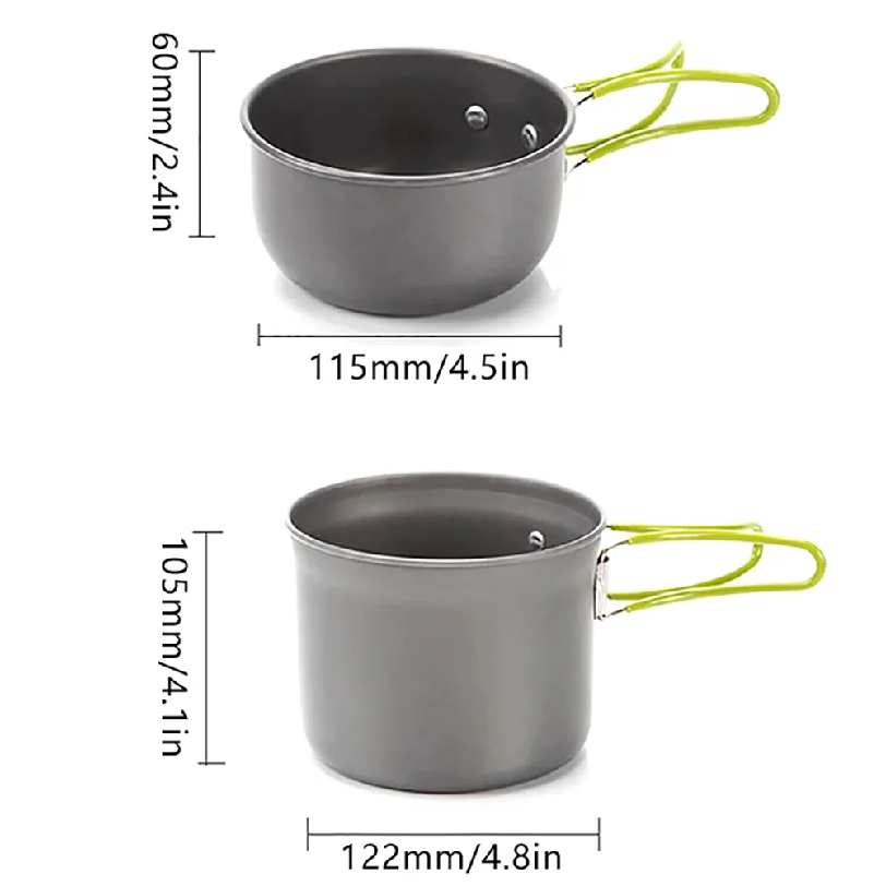 Outdoor kookgerei, campingkook - Camping Cooking Materials recensie en prijs