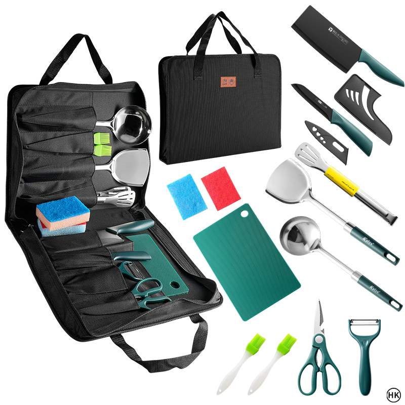 13-delige campingkookset, kamp - Camping Cooking Accessories Set recensie en prijs
